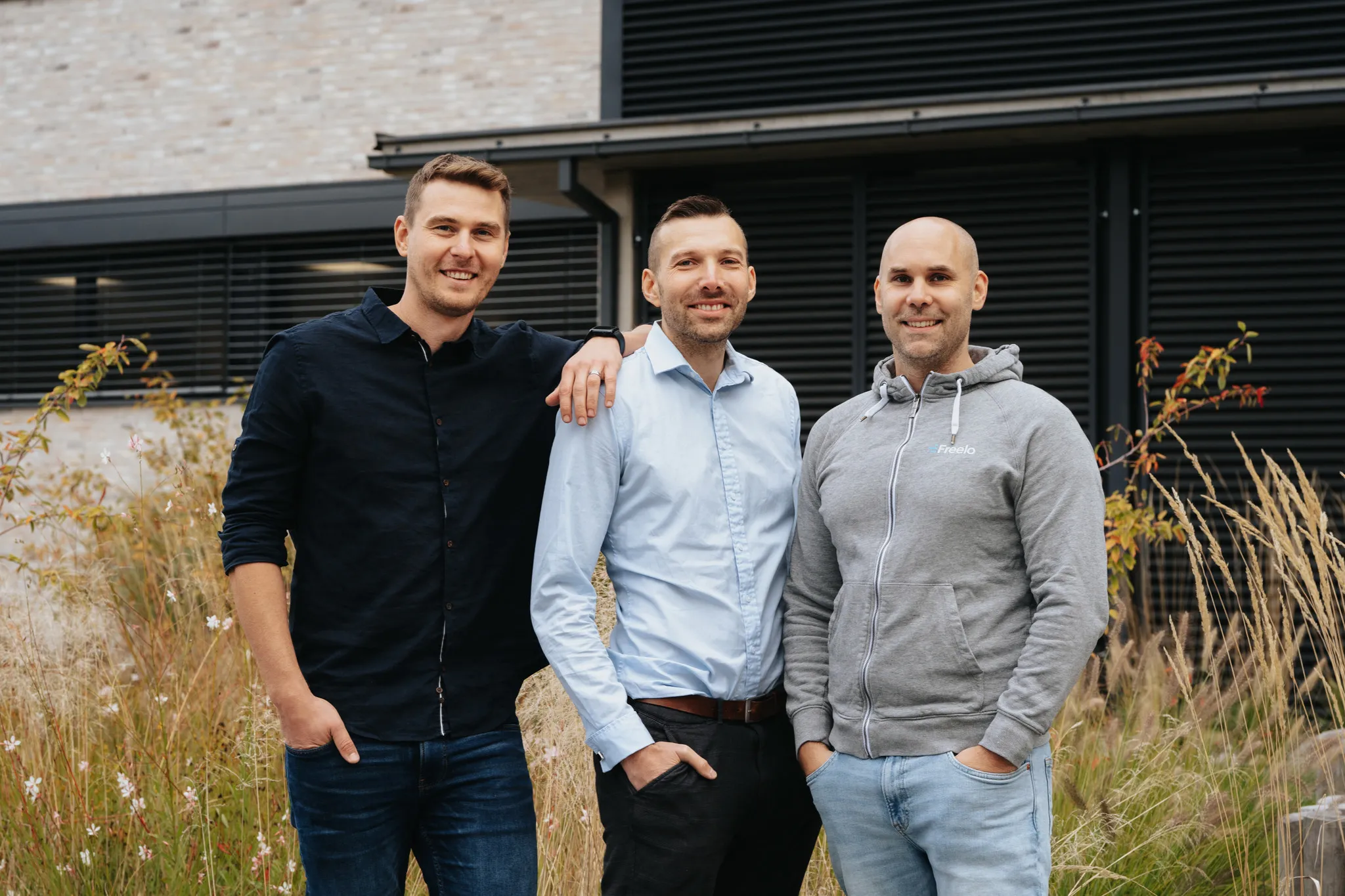 Co-founders of Freelo Karel Dytrych, Jan Kulda, Karel Borkovec
