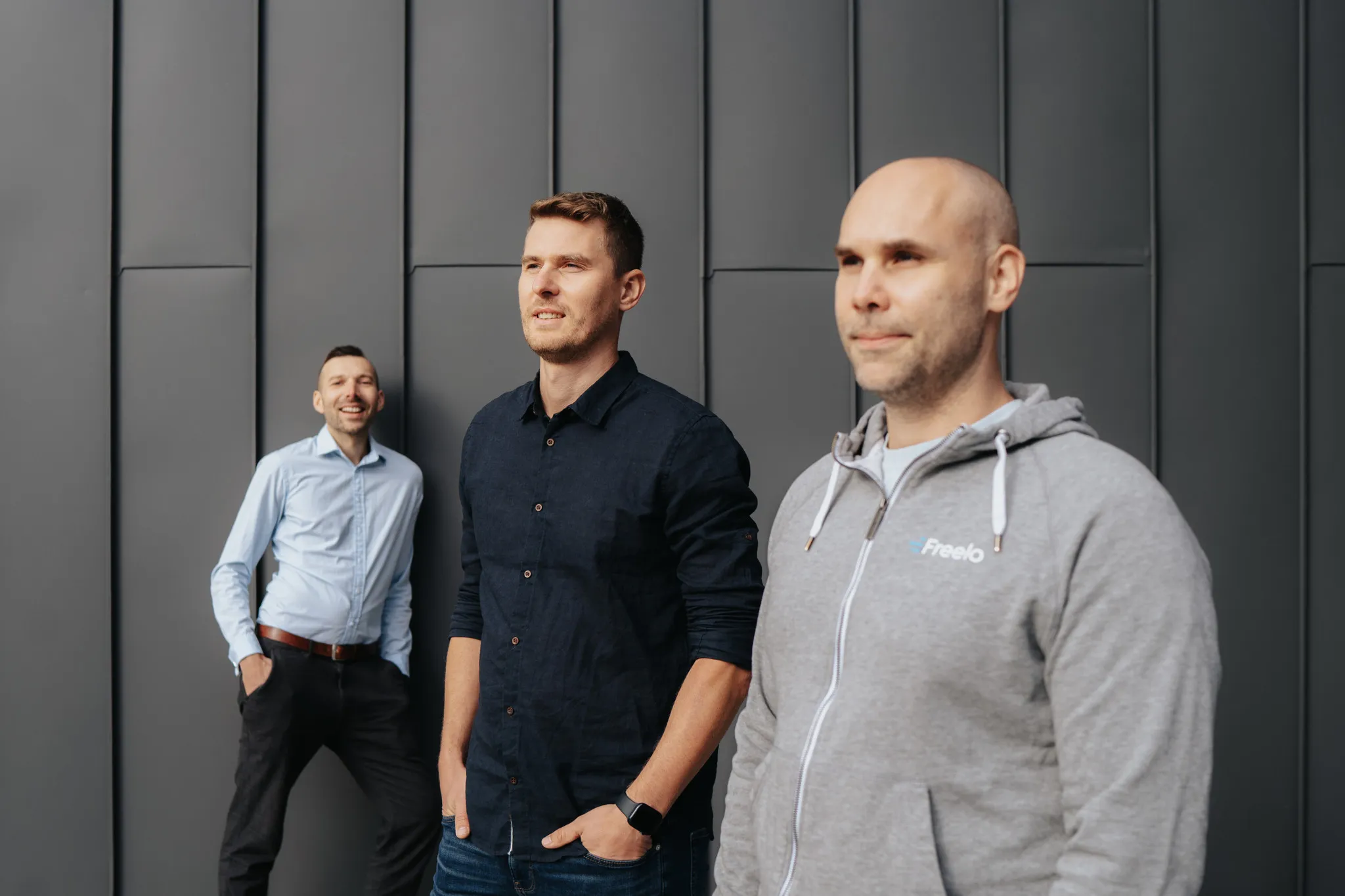 Co-founders of Freelo Karel Dytrych, Jan Kulda, Karel Borkovec