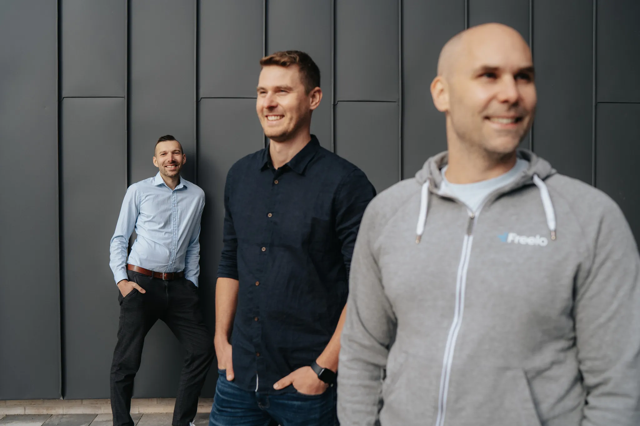 Co-founders of Freelo Karel Dytrych, Jan Kulda, Karel Borkovec