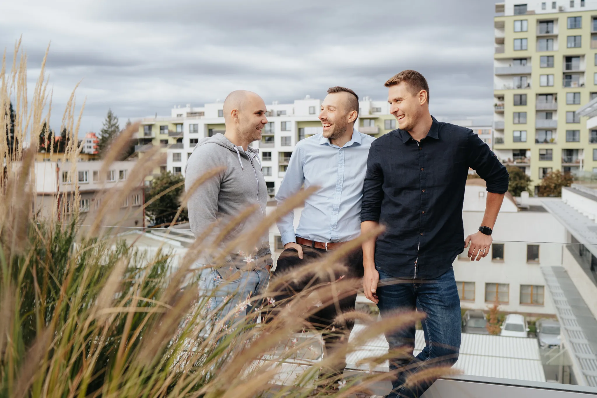 Co-founders of Freelo Karel Dytrych, Jan Kulda, Karel Borkovec