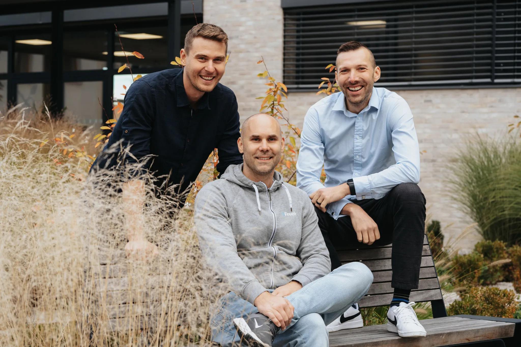 Co-founders of Freelo Karel Dytrych, Jan Kulda, Karel Borkovec