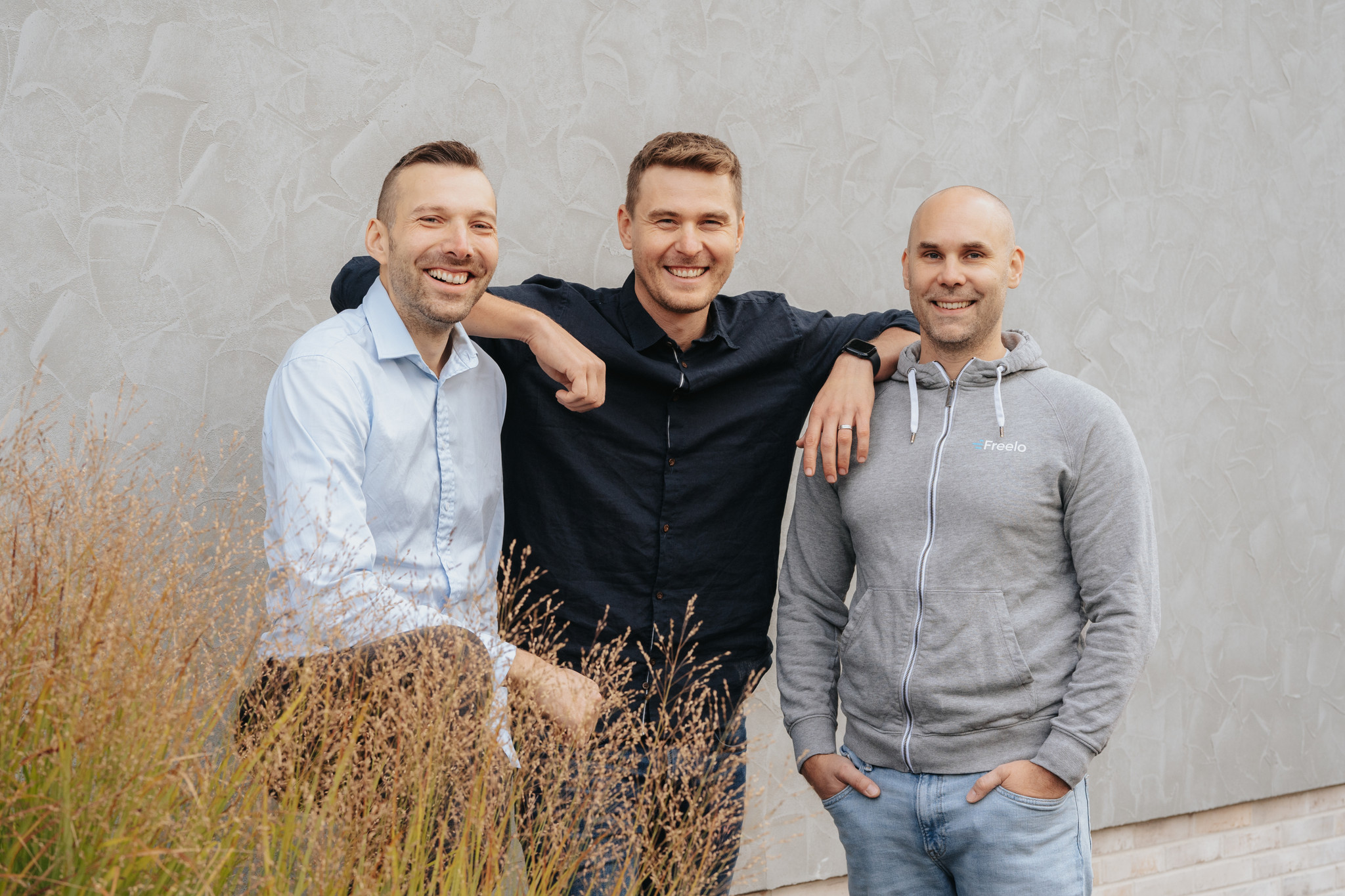 Co-founders of Freelo.cz Karel Dytrych, Jan Kulda, Karel Borkovec