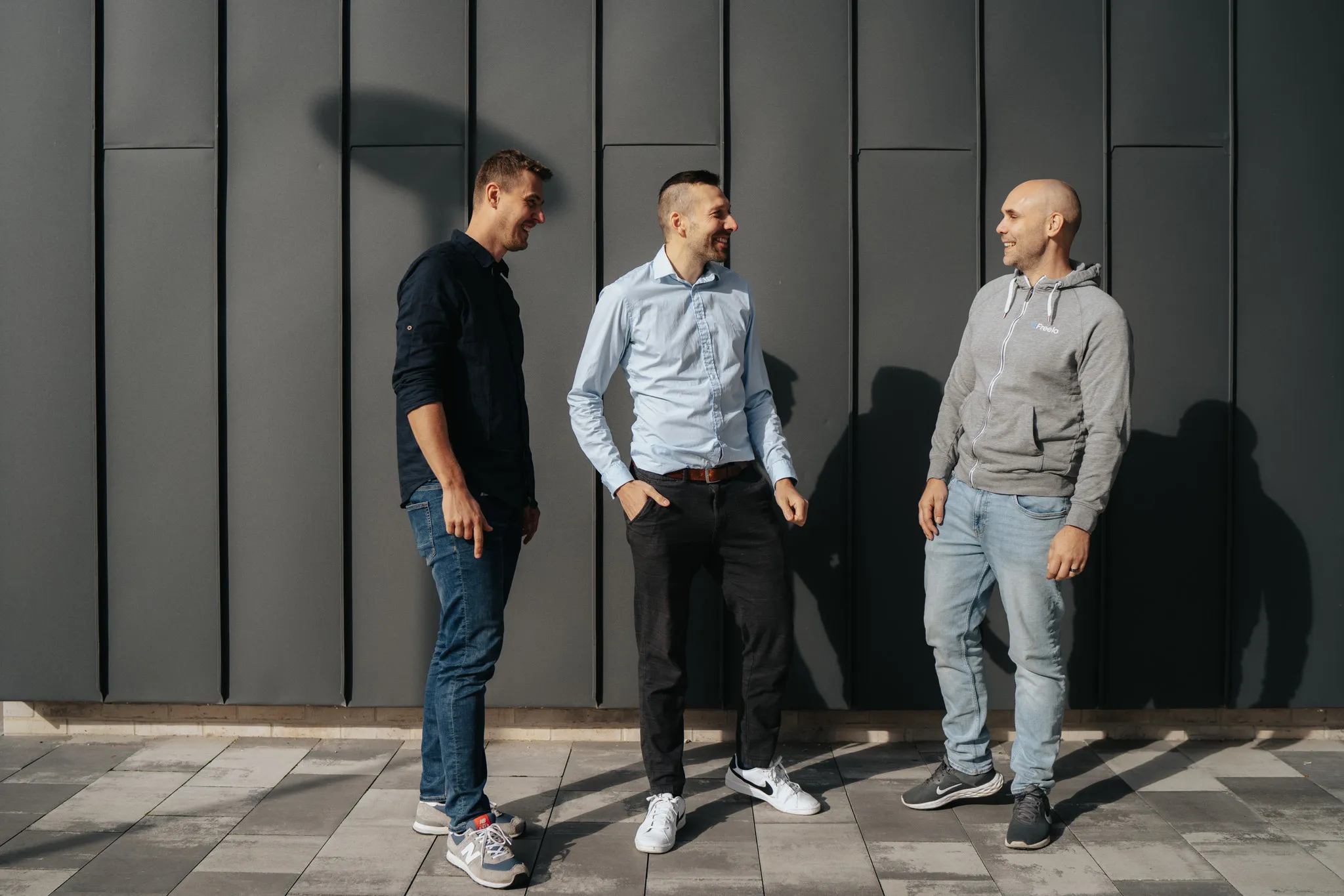Co-founders of Freelo Karel Dytrych, Jan Kulda, Karel Borkovec