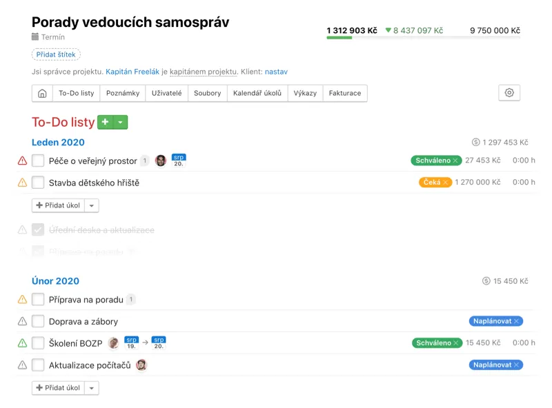 Efektívne stretnutia v spoločnosti Freelo